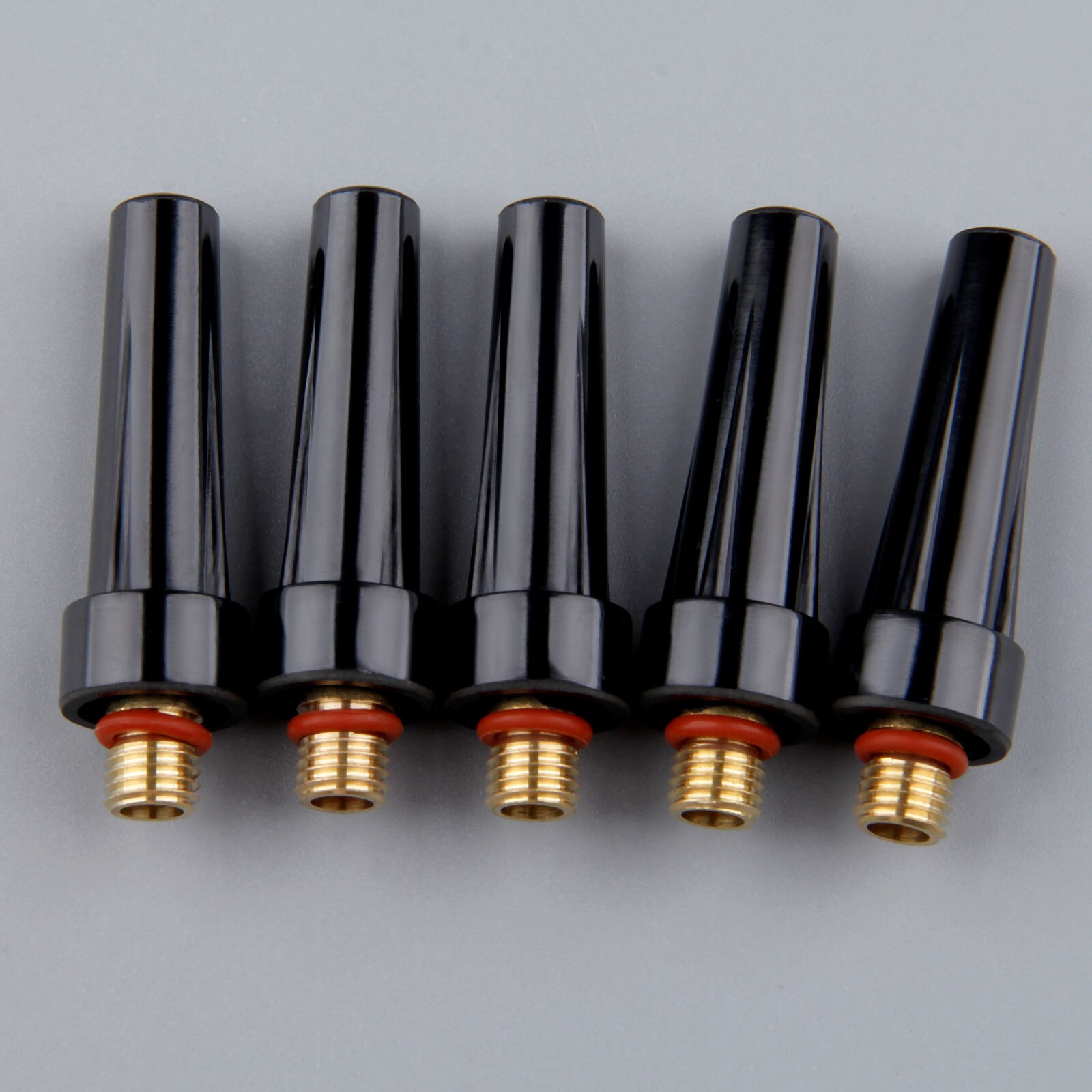 5Pcs 41V35 TIG Back Caps (Medium) for WP9 WP20 WP25 TIG Welding Torch Welding Cutting Consumable Parts Welding Soldering Torches