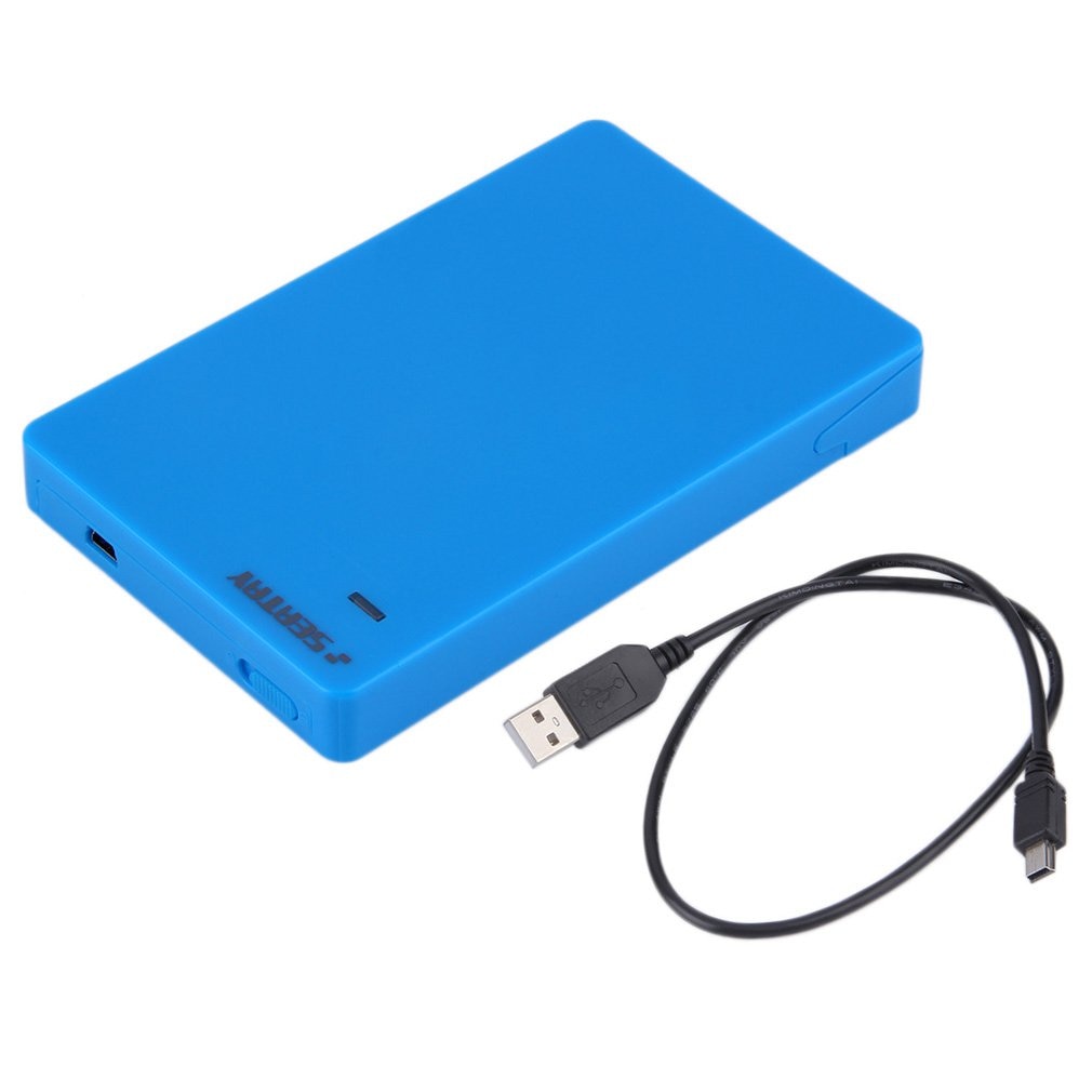 SBOX02502 SATA 2.5 Inch USB 2.0 HDD Hard Drive Disk External Enclosure Box Plug & Play LED Status Indicator