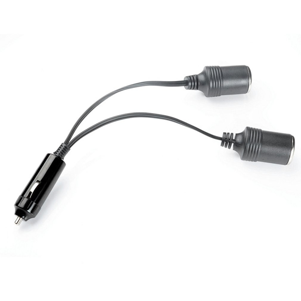 Dual Port Car Cigarette Lighter 12V-24V Power Charger Adapter Socket Splitter Female Socket Bakelite Plug Connector Adapter