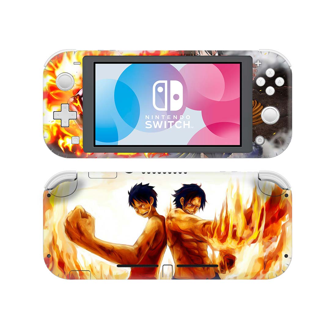 Adesivo Skin in vinile stile Luffy One Piece per Nintendo Switch Lite NSL pellicola protettiva Cover Skin 15 stili disponibili: Style 3