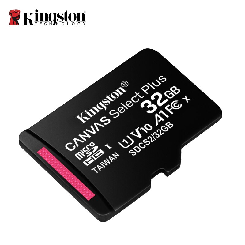 Kingston-tarjeta Micro SD Original, 16GB, 32 GB, 64GB, 128GB, 256GB, 512GB, adaptador de tarjetas Microsd,: SDCS2-32G