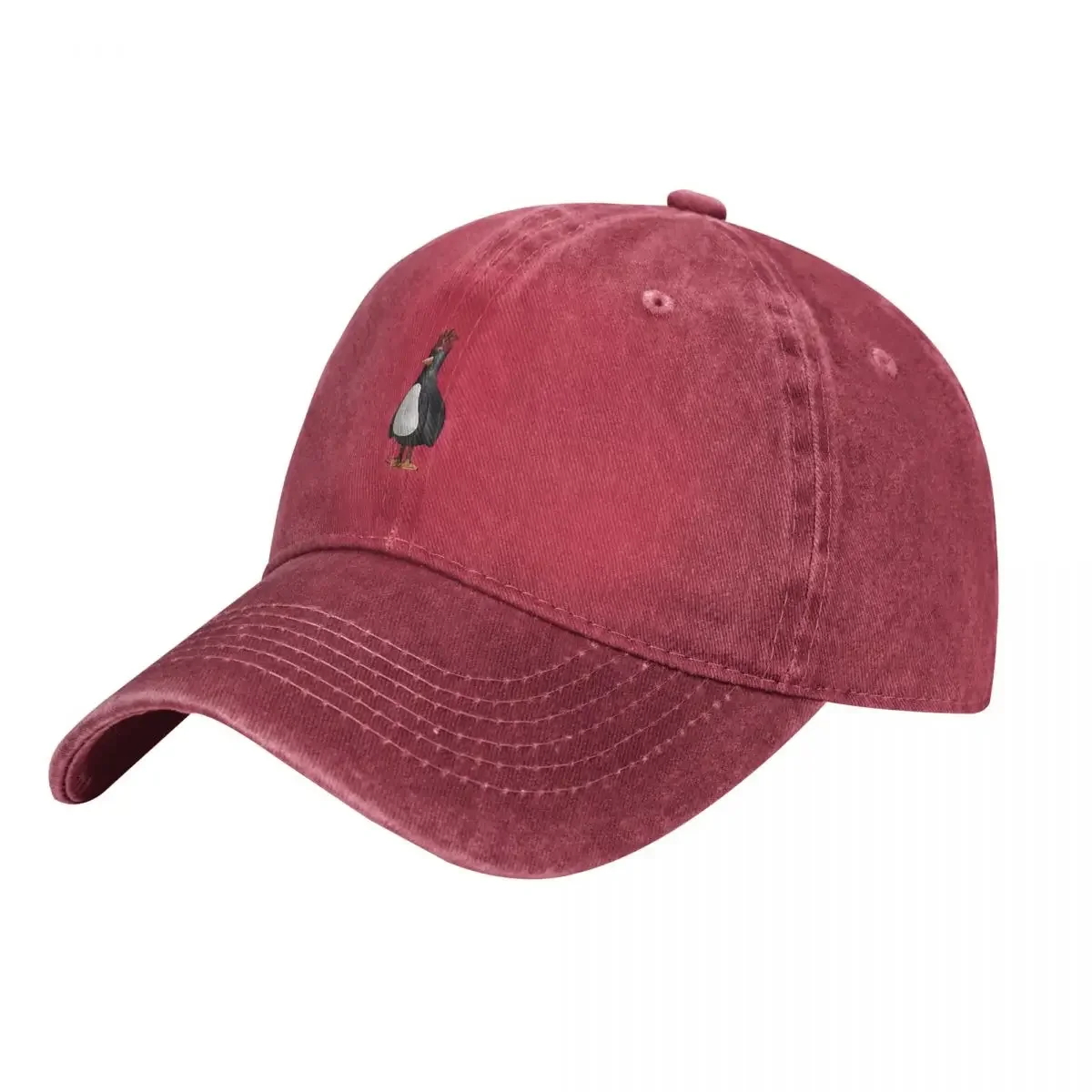 Feathers mcgraw en baseballcaps: Rød