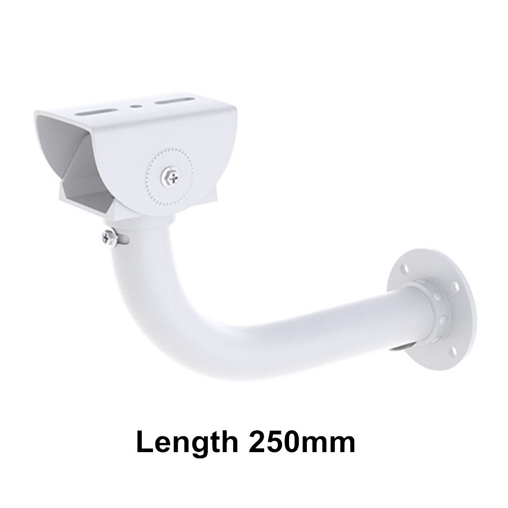 CCTV Video Surveillance Camera Mounting Bracket Aluminum Extended Wall Mount Stand for Hikvision Dahua Outdoor Bullet Camera: Length 250mm