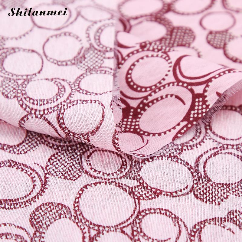 Printed Cotton Fabrics textile DIY clothing pure cotton high density cotton Fabrics 1.45m*2m