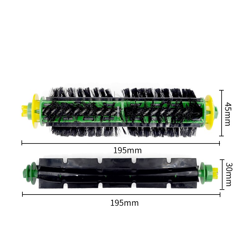 For iRobot Roomba 500 510 520 527 528 530 532 535 540 550 560 562 570 572 580 581 585 590 Side Brush Filter Vacuum Cleaner Parts