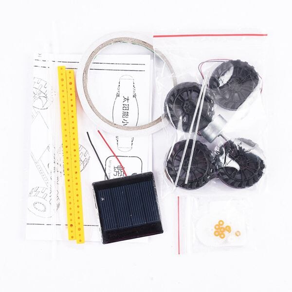 Solar Speelgoed Auto Set Mini Zonne-energie Speelgoed Diy Auto Kit Kinderen Educatief Gadget