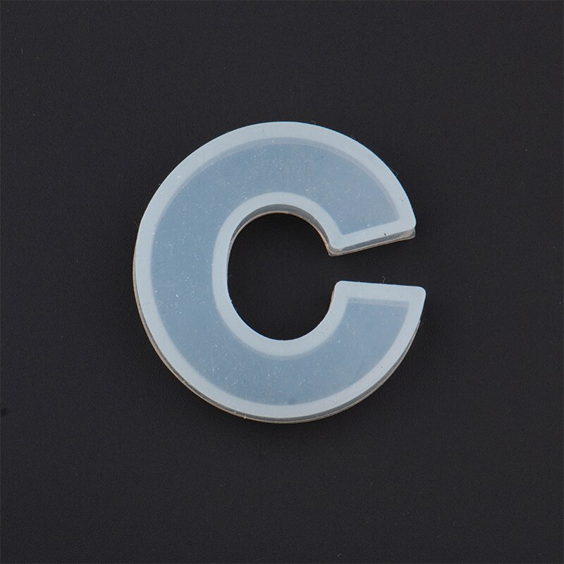 Digital English Alphabet Epoxy Resin Molds Mixed Style Silicone Casting Molds For DIY Jewelry Making Findings Supplies Component: C