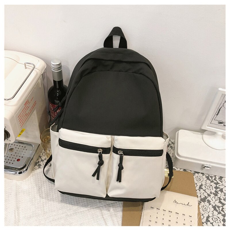 High School Rugzak Vrouwen Midden Schooltas Voor Tiener Meisjes Student Boekentas Casual Preppy Stijl 2022