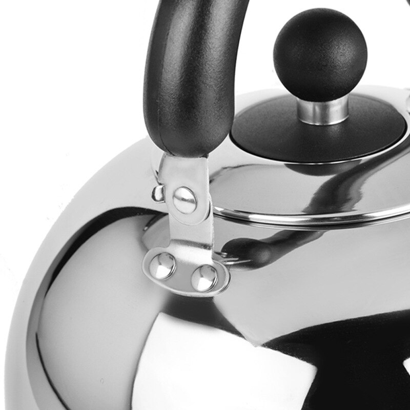 Europæisk rustfrit stål kedel hjemmekedel gaskomfur universal fløjte lyd 4l