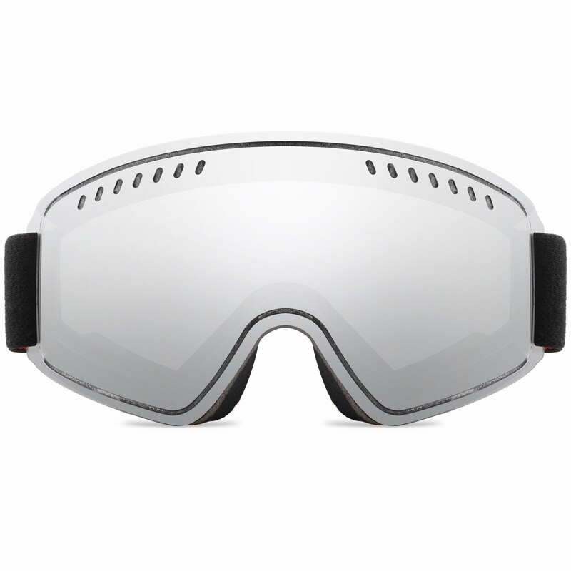 Elax nova marca dupla camada anti-nevoeiro óculos de esqui máscara de esqui óculos de neve snowboard googles homem mulher snowmobile eyewear