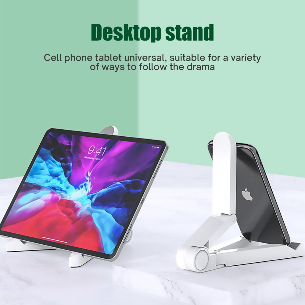 Folding Universal Tablet Stand Lazy Pad Support Phone Holder Phone Stand for Samsung Huawei Xiaomi IPhone IPad 10.2 9.7