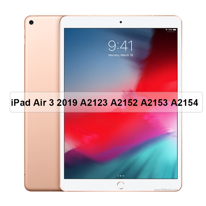 Silicone Case For iPad Pro 10.5 A1701 A1709 Transparent Soft Case With Pencil Holder For iPad Air 3 A2123 A2152Back Cover: iPad Air 3