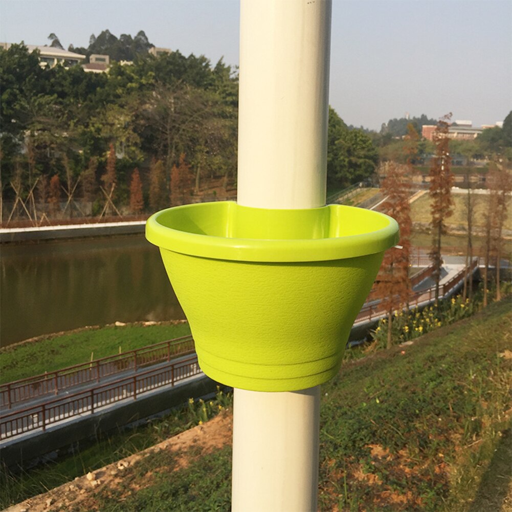 sospeso fioriera Vaso di Fiori per Balcone pluviale di Scarico Tubo Pluviale Titolare Vaso di fiori Vivaio Vasi Da Giardino di Casa Forniture