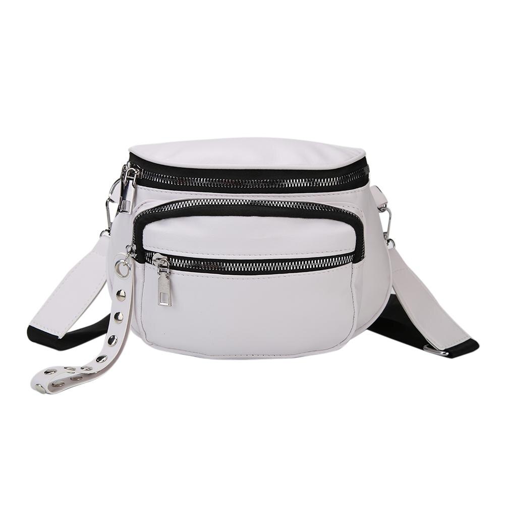 Bolsos de piel sintética para mujer, bandoleras de piel sintética suave, para SILLÍN, Bolsas de gran capacidad,: White