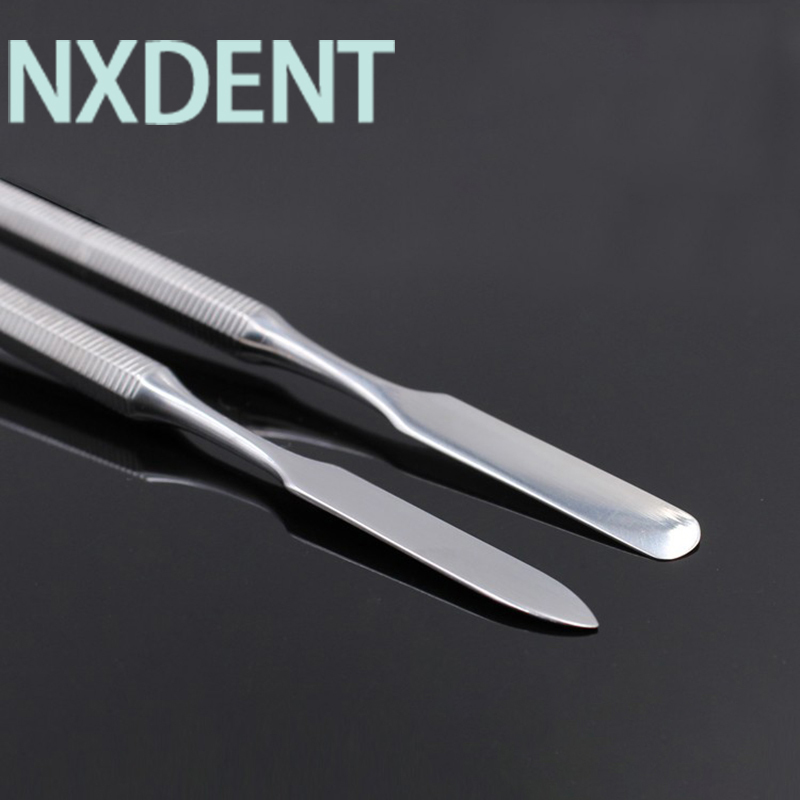 1Pcs Dental Wachs Schnitzer Mischen Harz Spachtel Messer Verbund Füllung Instrumente Machen Up-Tools Zahnarzt Labor Materialien Doppel Enden