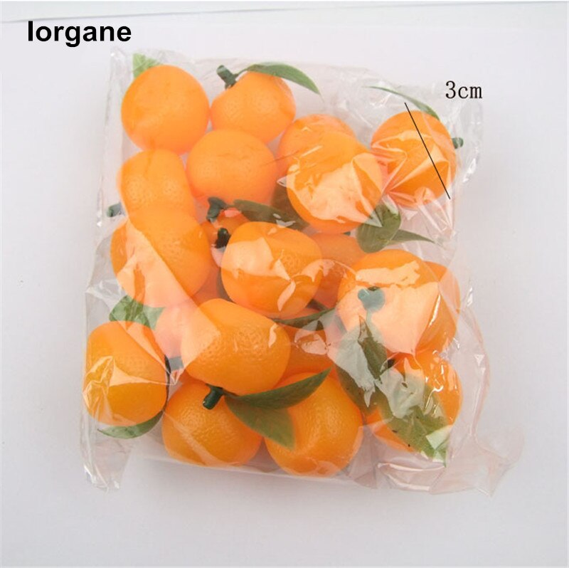 20 Pcs/Lot Artificial Fruits Vegetables Mini Foam Simulation Fruit Home Table Decoration Photo Props