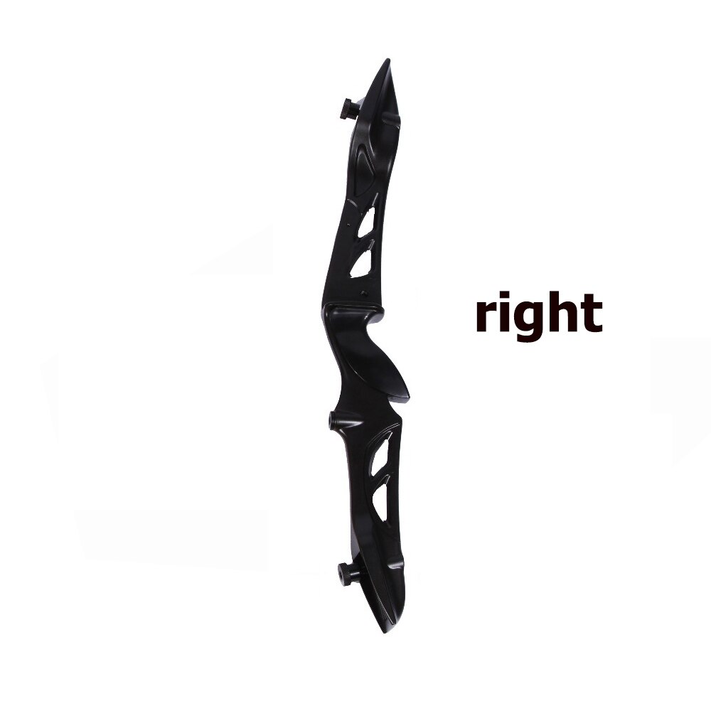 23 Inches Sanlida Beginner Recurve Bow Riser Magnesium Left/right Hand for Archery Practice Outdoor Sport: Right Black