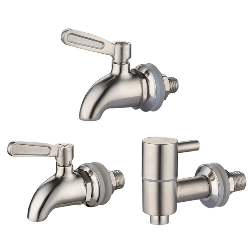 Wine Barrel Water Tap Tap 304 Stainless steel Faucet For Wine Beer Oak Barrel Beverage Dispenser Bar Supplies