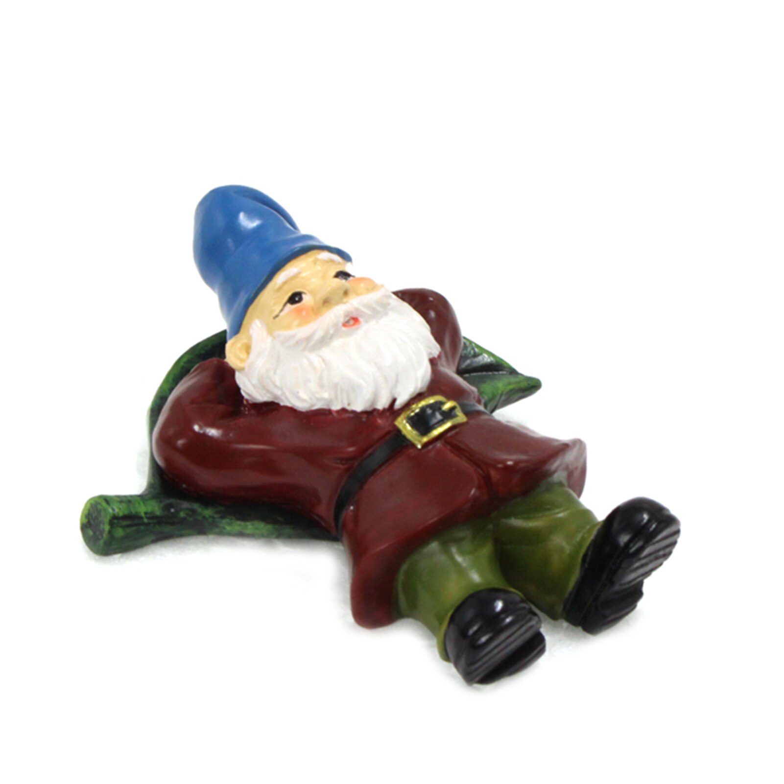 5pcs Fairy Garden Miniatures Gnome Dwarf Micro Mini Gnome Figurines Garden Gnomes and Fairys Resin Dwarf for Terrarium