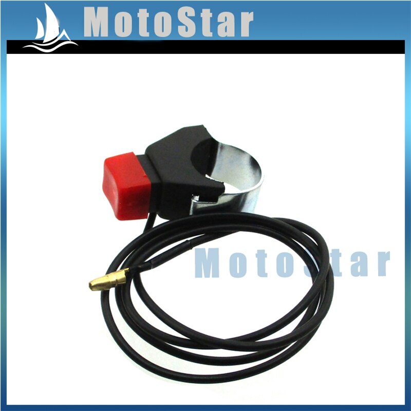 Motorfiets Stop Knop Schakelaar Stuur Ontsteking Aan Uit Starter Fit voor Pit Quad Crossmotor-Bouton De Commutation Bike
