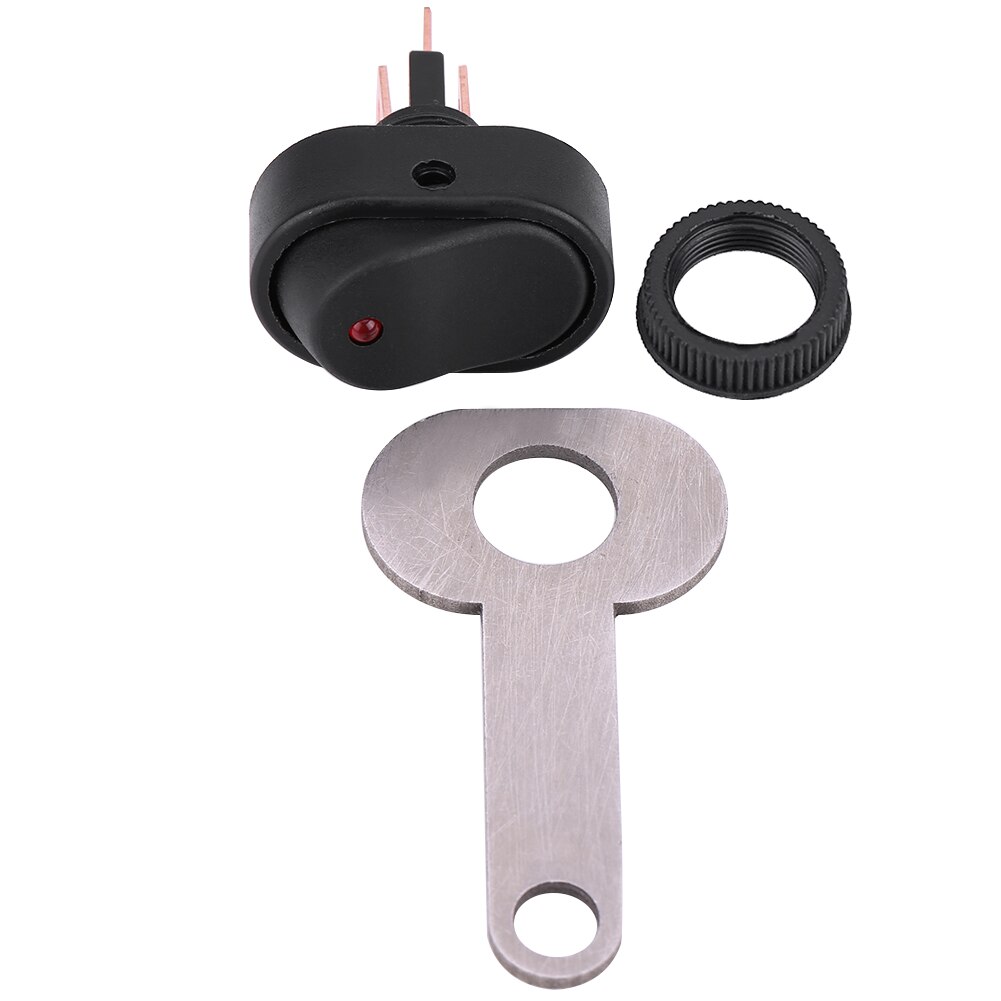 Universal A B C D E LED Headlight Headlamp On Off Switch with Indicator Suitable for most 12V motorcycles motorbike scooter: E