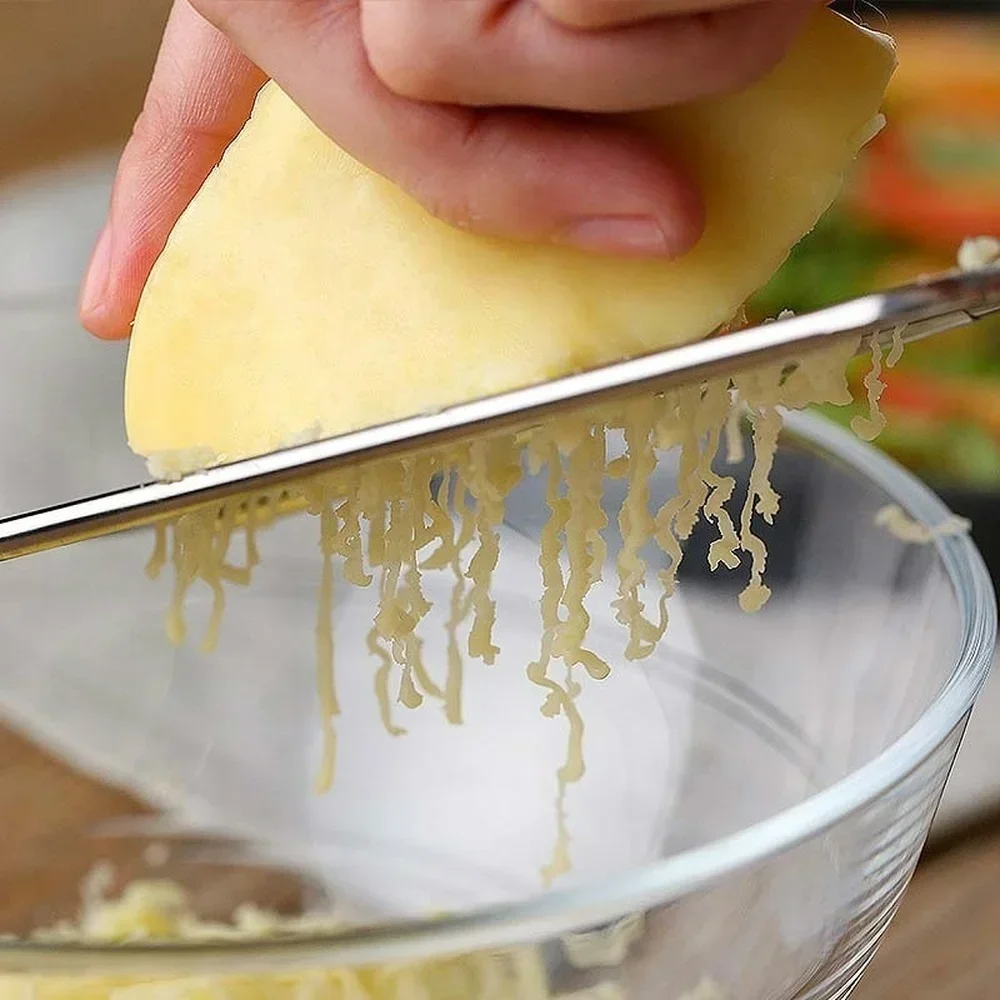 Hand-Käsereibe aus Edelstahl, Mehrzweck-Küchen-Lebensmittelreiben für Schokolade, Butter, Obst, Gemüse, Küchenartikel