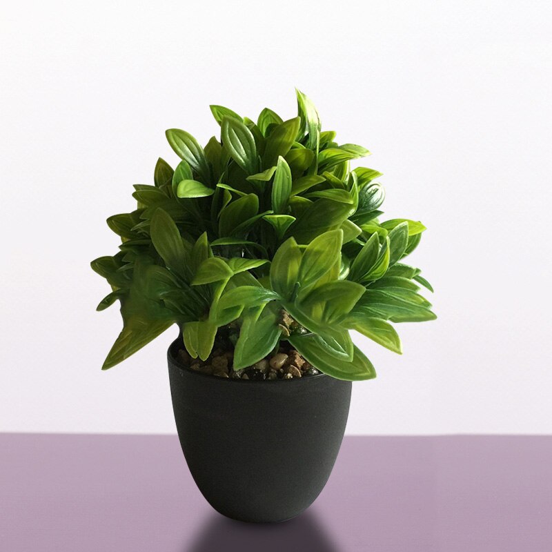 Planta de simulación de buena salud, Decoración similar a la vida, plantador decorativo de hojas de eucalipto para el hogar y la Oficina