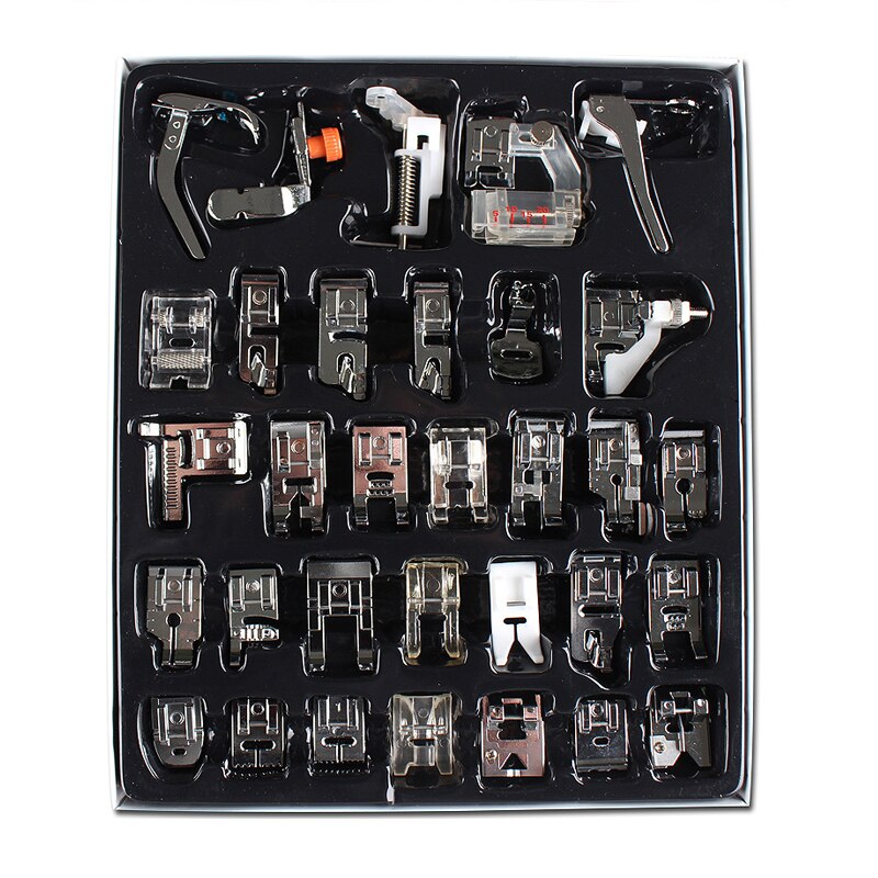 11/32/ 62pcs Household Sewing Machines Feet Kit Presser Foot For Brother Singer Janome Sewing Machine Spare Parts