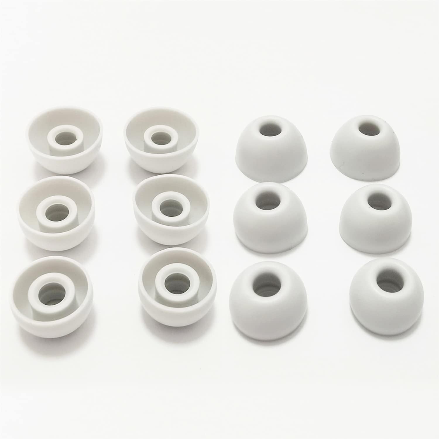 Silikon Ohr stöpsel für schlägt passen Profi Ersatz spitzen für schlägt passen Profi/schlägt Studio Knospen Ohrhörer 6 Paar lms: Braun