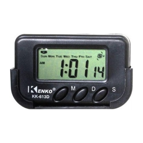 Kenko KK613D cronómetro y alarma Digital de mesa y reloj de coche