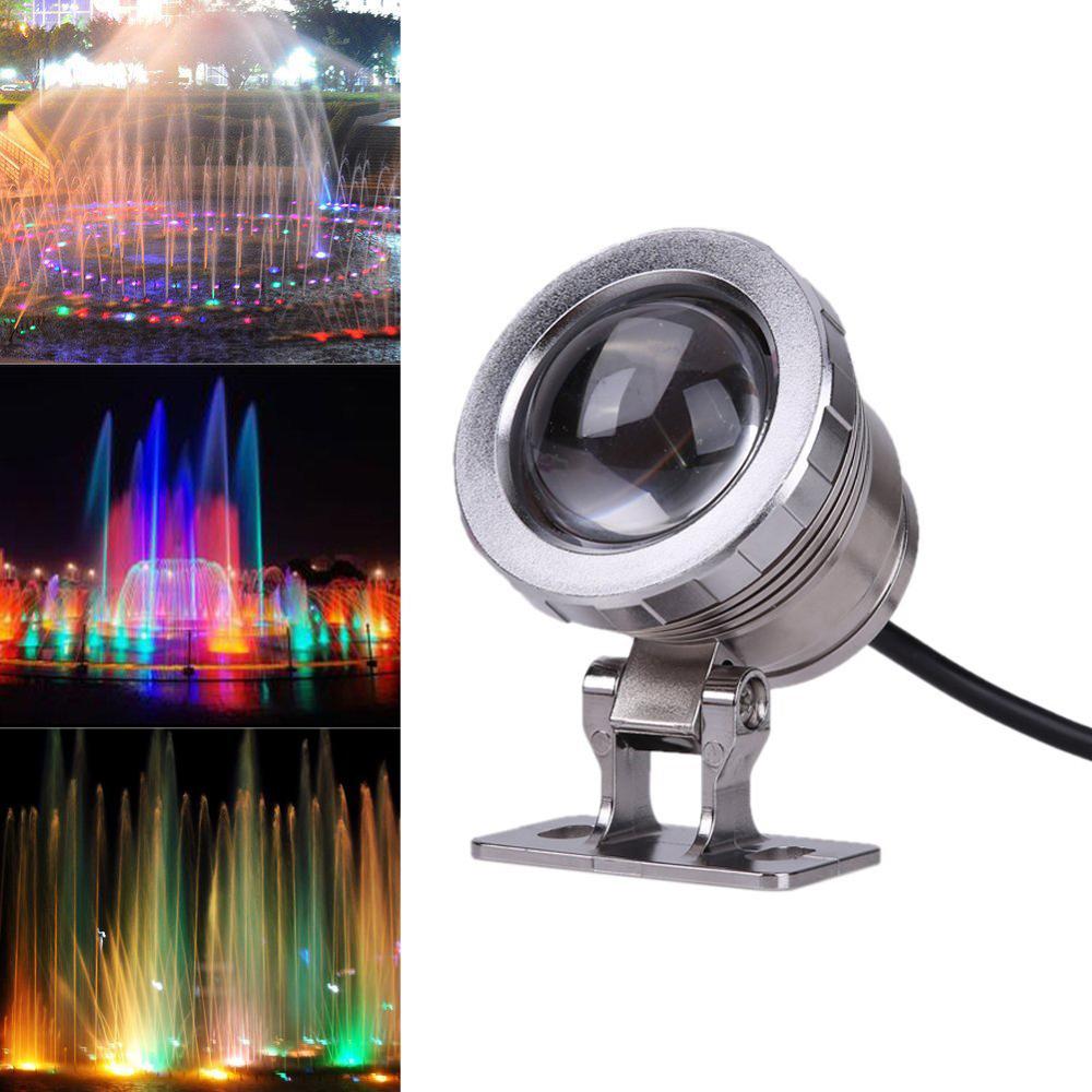 5W/10W RGB Led Unterwasser Licht Wasserdicht IP65 Brunnen Pool Teiche Aquarium Tank Lampe 16 farbe + fernbedienung Spot Lichter