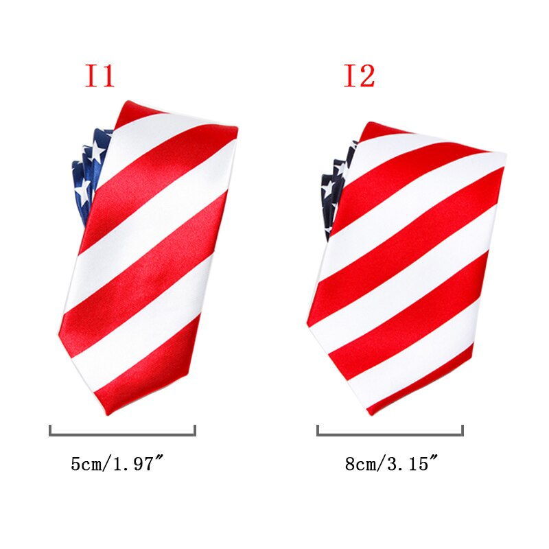 Polyester seide druck Amerikanische flagge beliebte edle business männer krawatte