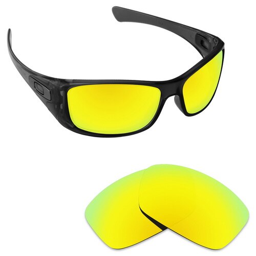 ToughAsNails Polarized Replacement Lenses for Oakley Hijinx Frame - Varieties: Gold Mirrored