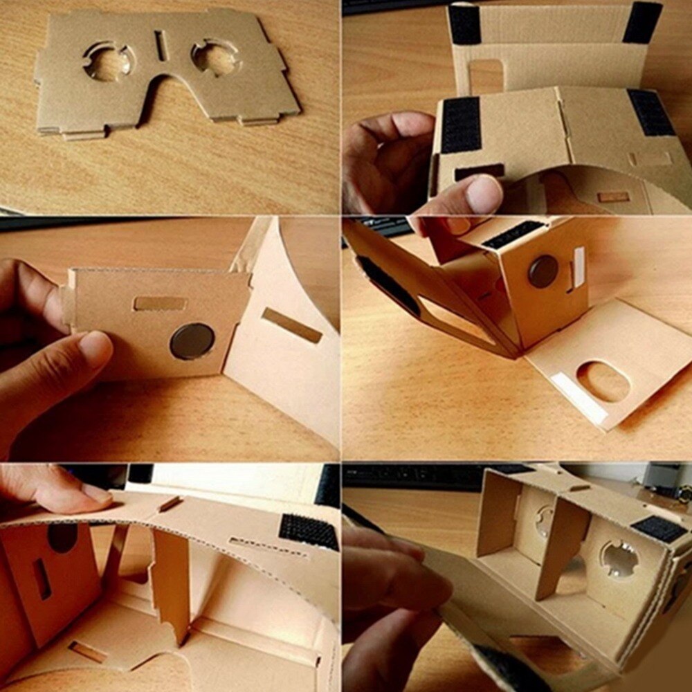 Gafas de realidad Virtual 3D VR de DIY ULTRA transparentes Google Cardboard Valencia
