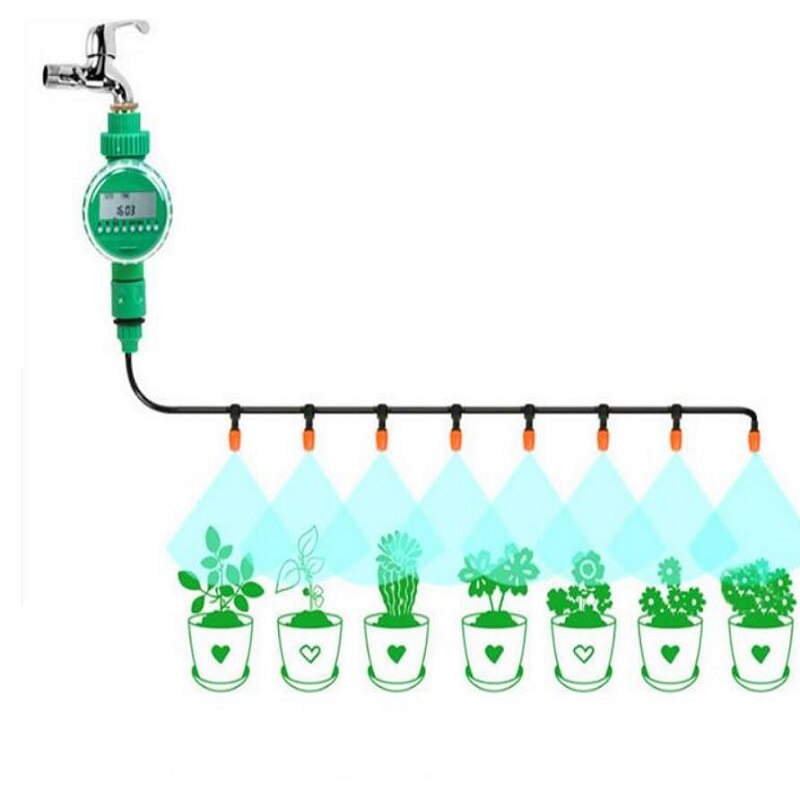 Garden Water Timer Irrigation Controller System Au... – Vicedeal