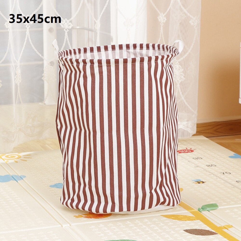 Urijk Large Folding Laundry Basket Round Storage Bin Large Hamper Collapsible Clothes Toy Laundry Holder Organizer Fast Ship: A5 35x45cm