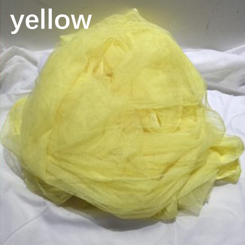 Large Double Bed Mosquito Net Anti Mosquito Four Door Home Bedroom Sleeping Curtain Bed Romantic Hanging Bed Valance: Yellow