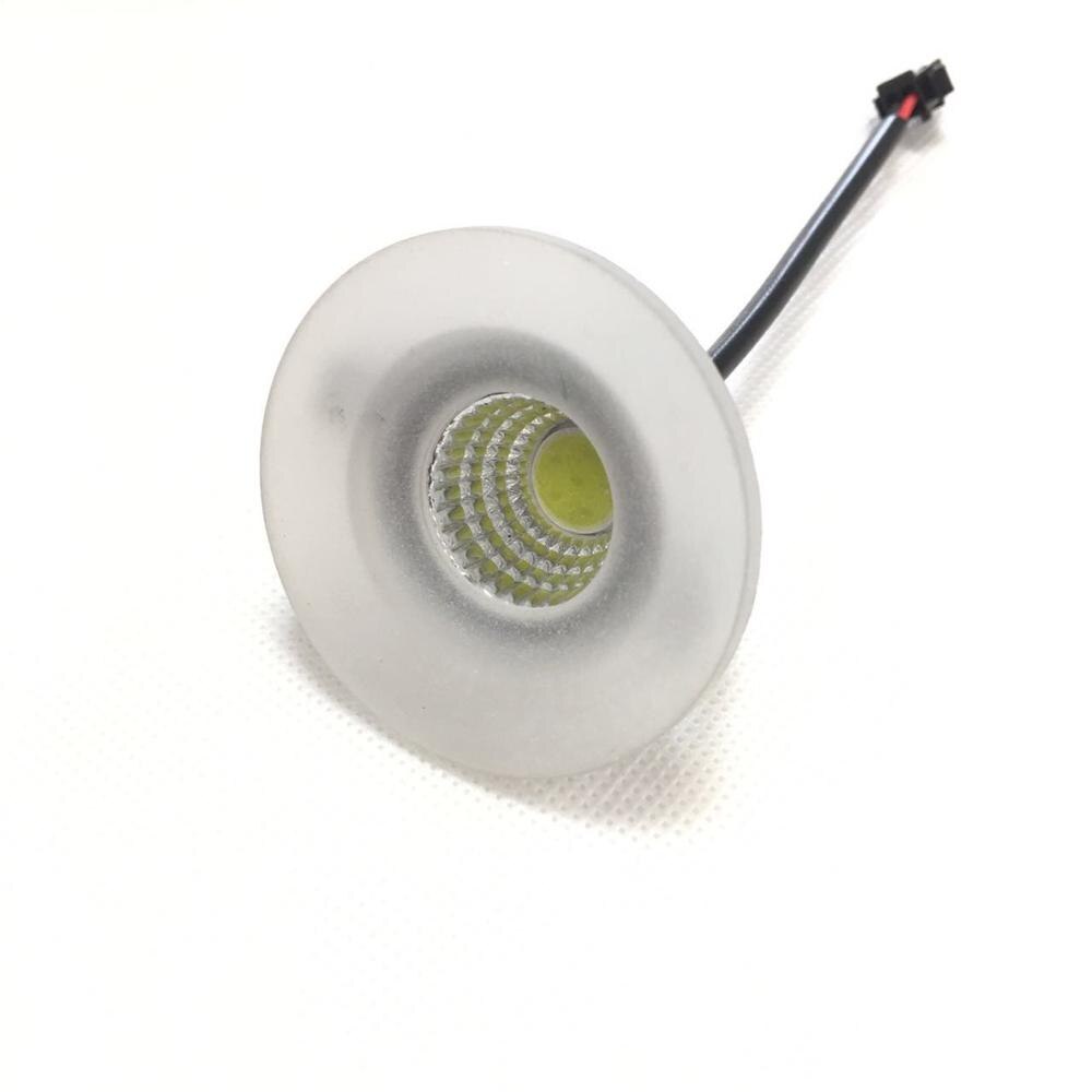5 stuks/partij mini downlight kastspot diameter 48mm 3w plafond inbouwlampen  ac85-265v dimbare downlights