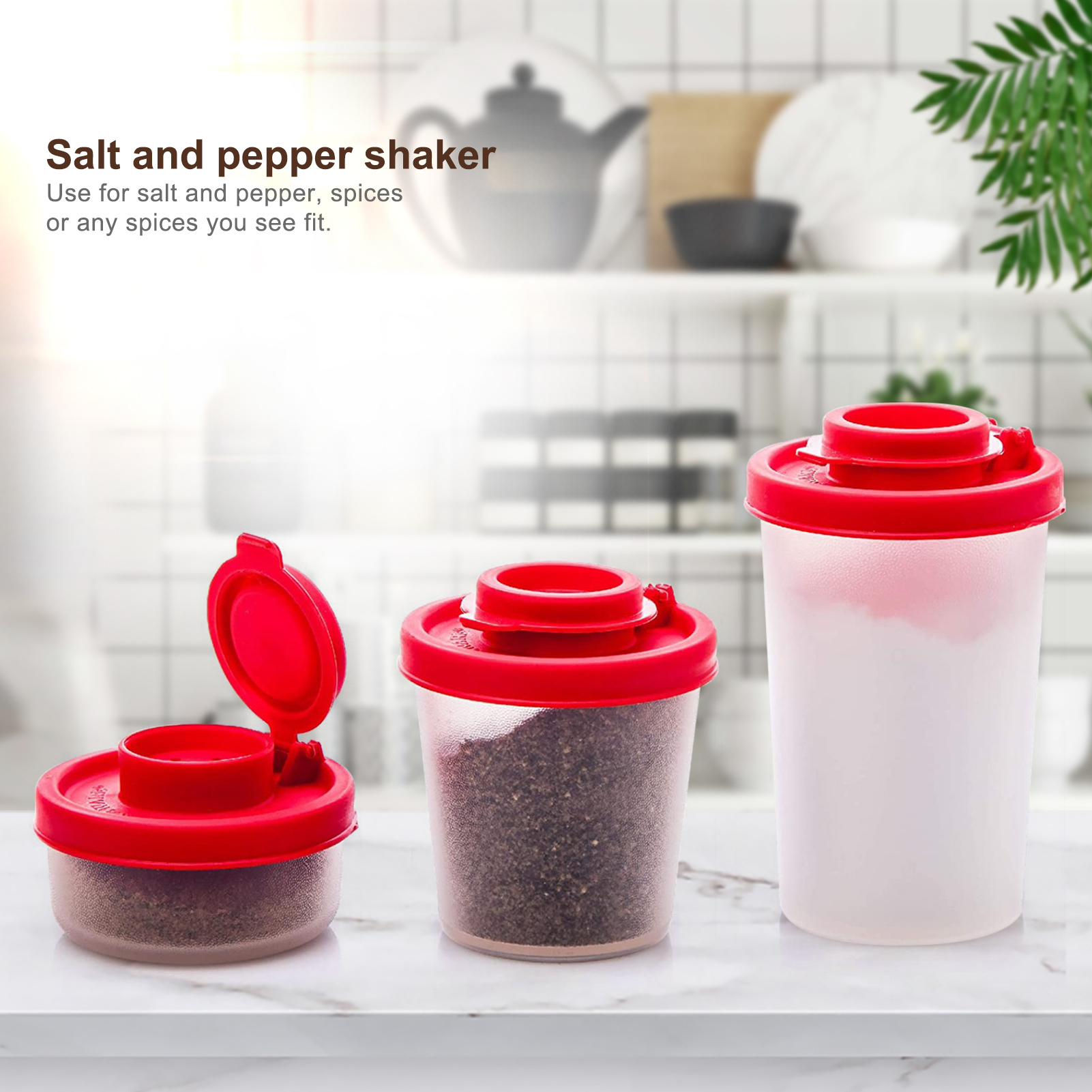 Pepper Shakers Moisture Proof Small Mini Pepper Shaker To Go Camping Picnic Outdoors Kitchen Lunch Boxes Herb Travel Accessories