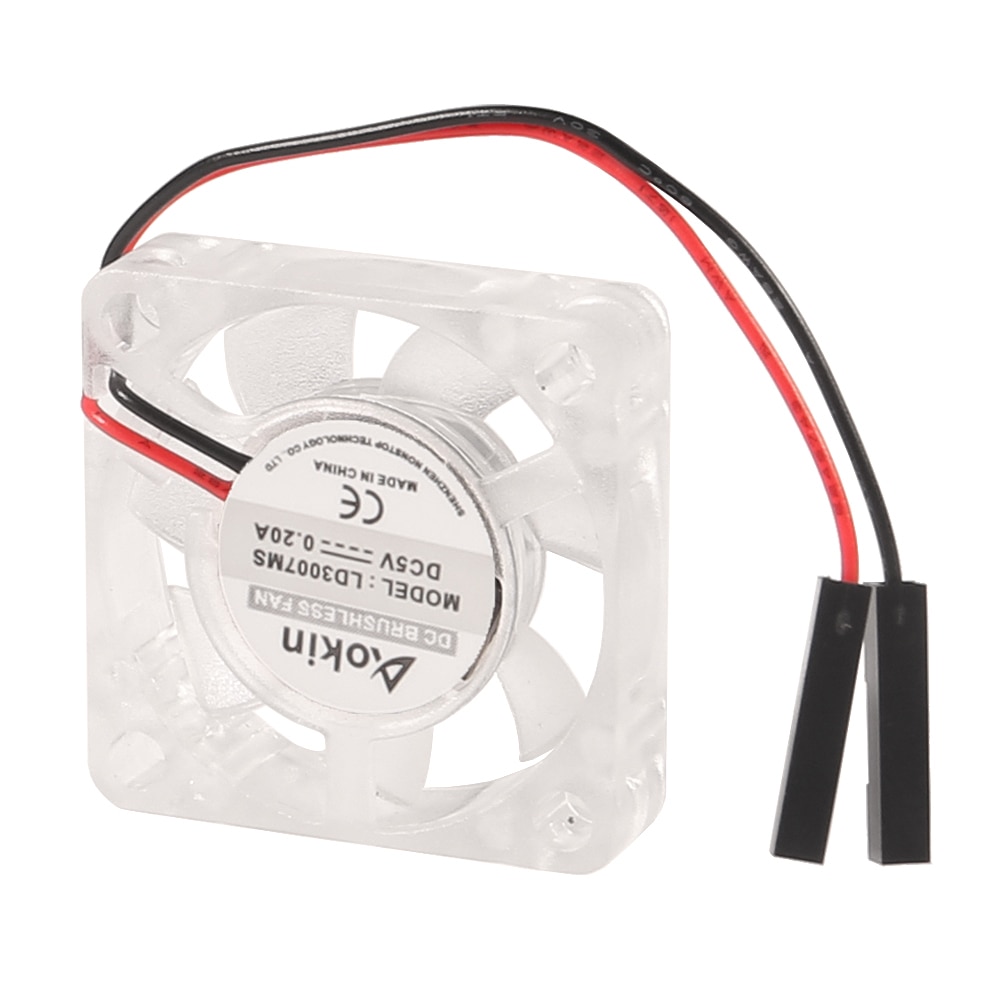 4Pcs Raspberry Pi Koelventilator Borstelloze 30X30X7Mm 3007 Fan Cpu 3.3V 5V koelventilator Voor Raspberry Pi 4 Model B, 3 B +, Pi 3
