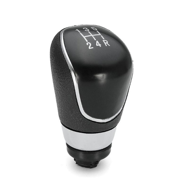5 6 Speed Manual Car Styling Gear Shift Knob for Ford Focus 2 MK2 FL MK3 MK4 Fiesta MK7 KUGA GALAXY C-max B-max Car Accessa: Black 5 speed