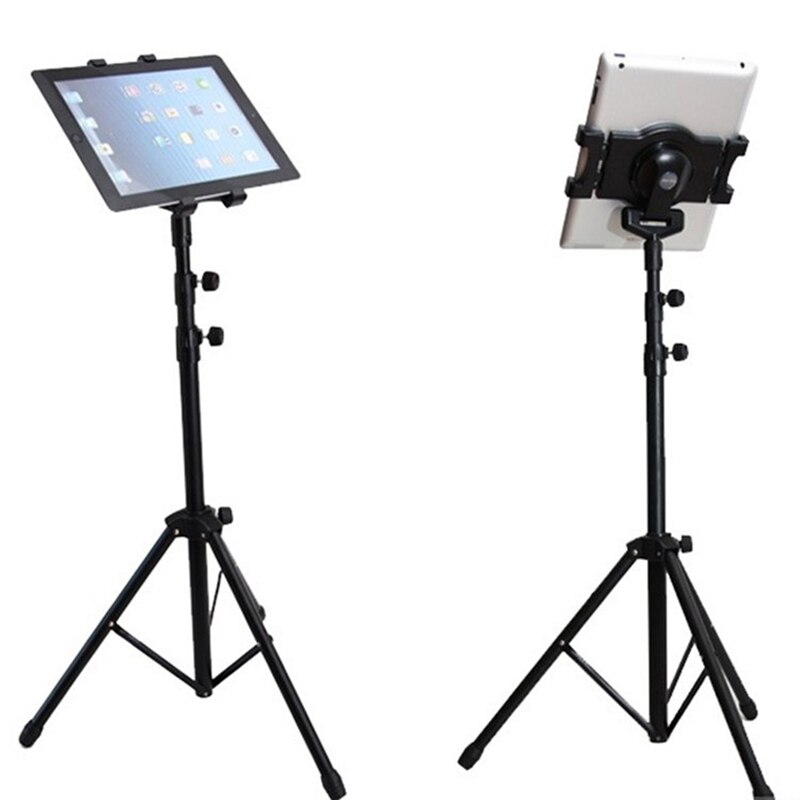 Universal Multi-Richting Floor Stand Tablet Statief Mount Houder Voor 7-10 Inch Ipad Mini Air Samsung DOM668