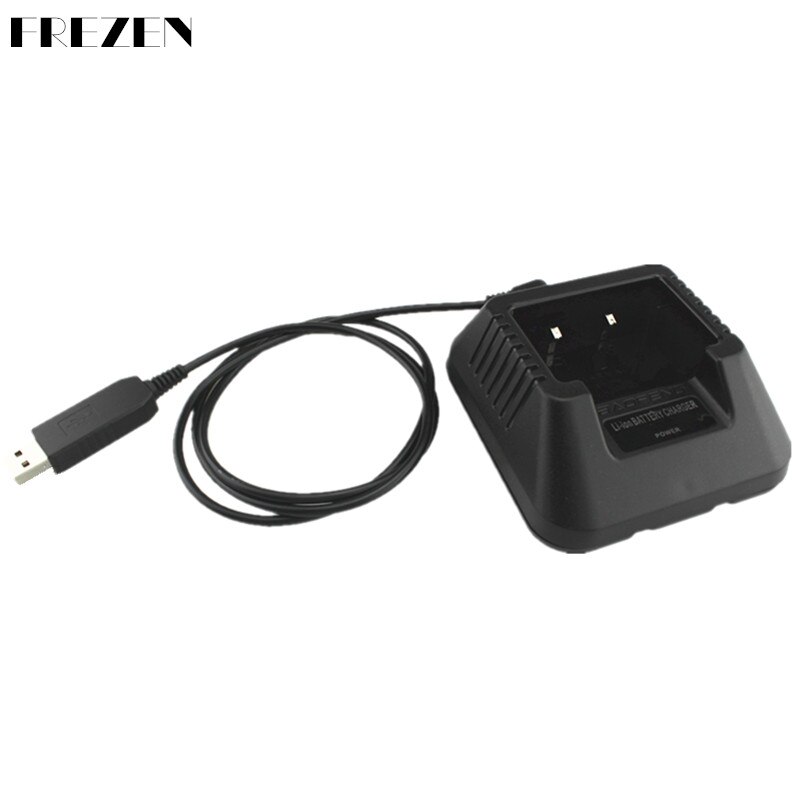 USB Battery Charger and base For Baofeng UV-5R Two Way Radio Walkie Talkie UV-5RA UV-5RE Series