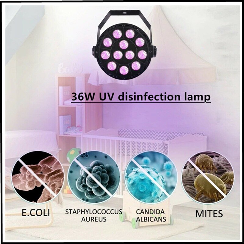 Uv-desinfectie led uv-desinfectielamp voor thuisgebruik, 36w- lichts handbediende desinfectiestaaf voor baby's voor huishoudelijk gebruik