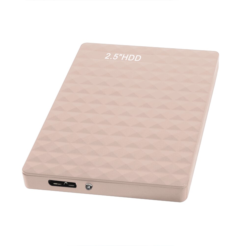 2.5 inch matte laptop pc hdd ssd behuizing 8tb 6 gbps usb 3.0 micro b externe behuizing ondersteuning swap compatibel met windows 98: Goud