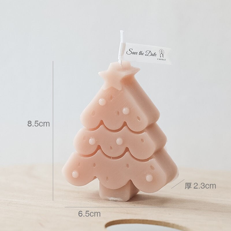 Kerstboom Geurkaars Boom Vorm Kaarsen Voor Kerst Woondecoratie Houden De Lucht Verse Desktop Ambachten U2: H