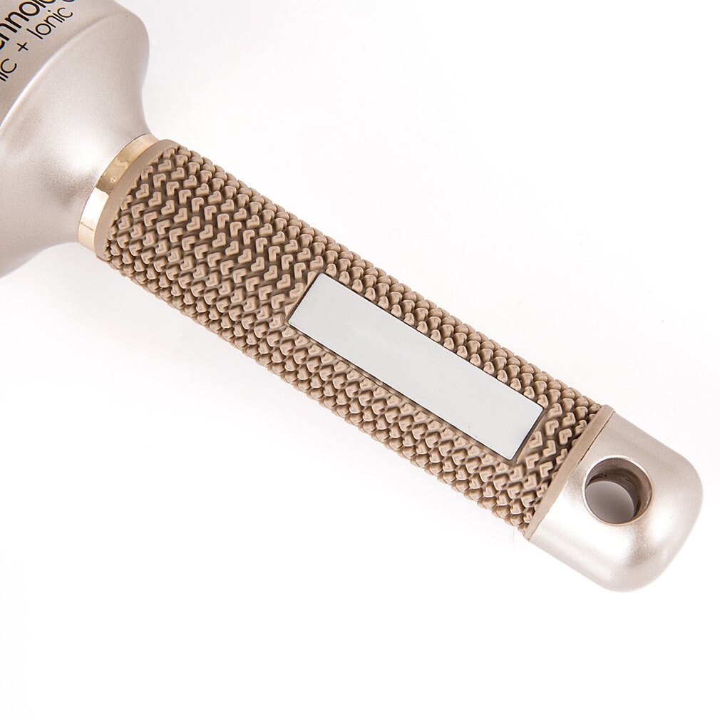 25/32/45/53Mm Nylon & Varkenshaar Haar Ronde Borstel Keramische Aluminium Haar Kam Professionele Kappers borstel Kapper Styling Kam