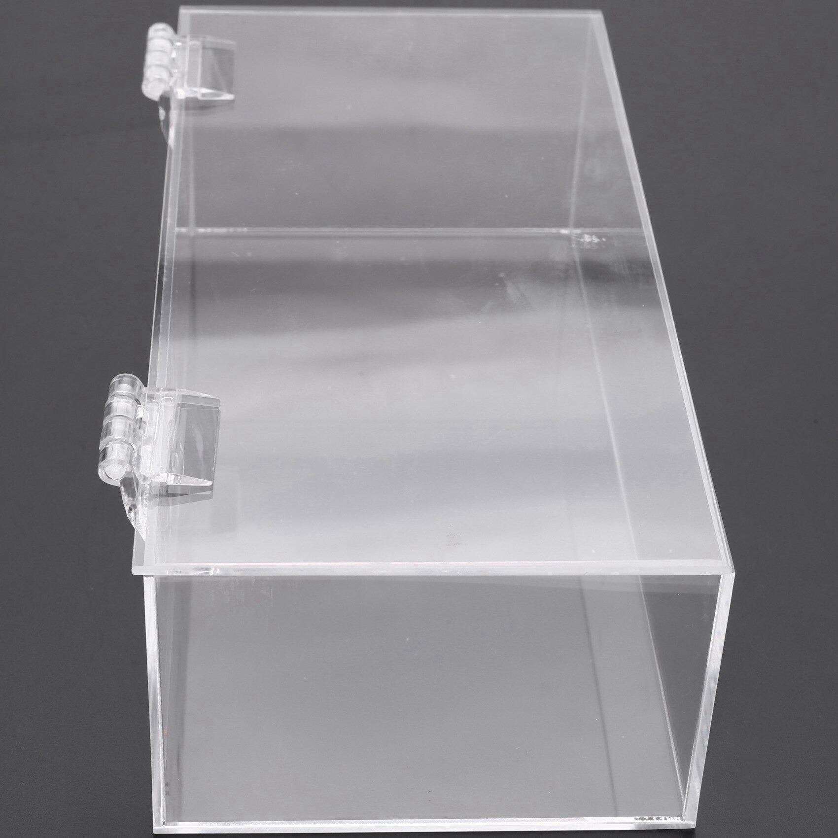 Nonporous Acrylic Clear Tissue Box Disposable Mask Storage Box Gloves Dustproof Organize Box