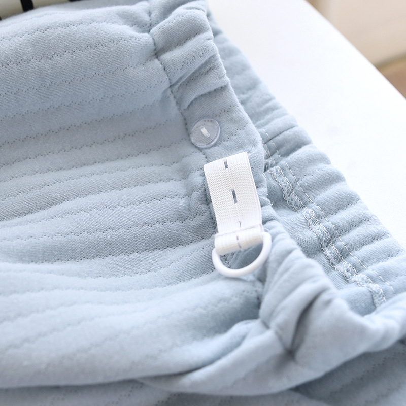 Neue Schwangere Frauen Pflege Pyjamas Set Verdickt Baumwolle Haft Kleidung Pijamas Winter Warme Stillen Hause Kleidung Anzug
