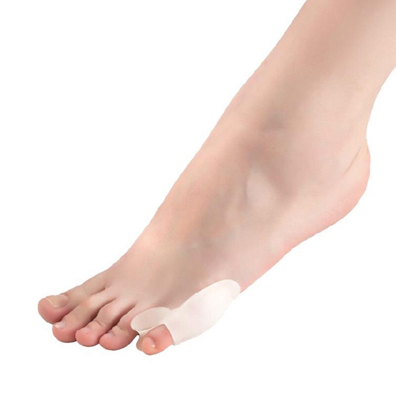 3Pair Silicone Toe Separator Little Thumb Valgus Correction Separateur Orteil Hallux Valgus Adjuster Orthotics Pedicure